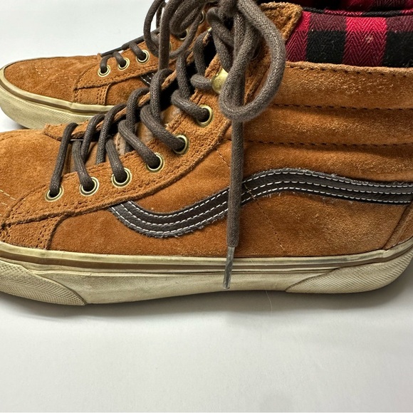 Vans High Top Ginham shoes size M9.0 W10.5 - Picture 9 of 12